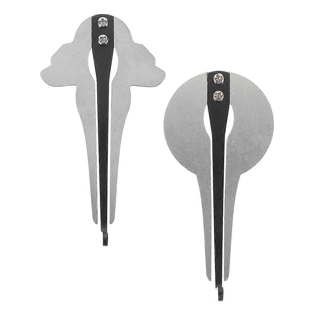 Metal Jaw Harp Portable Musical Instrument for Beginners 4Pcs Silver