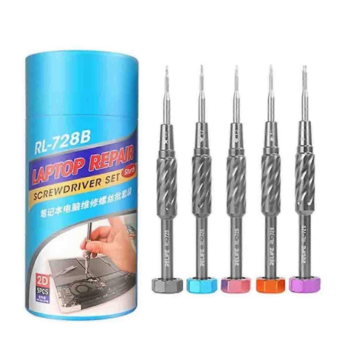 2D Sturdy Repair Screwdriver Set Strong Magnetic Bolt Driver Tools