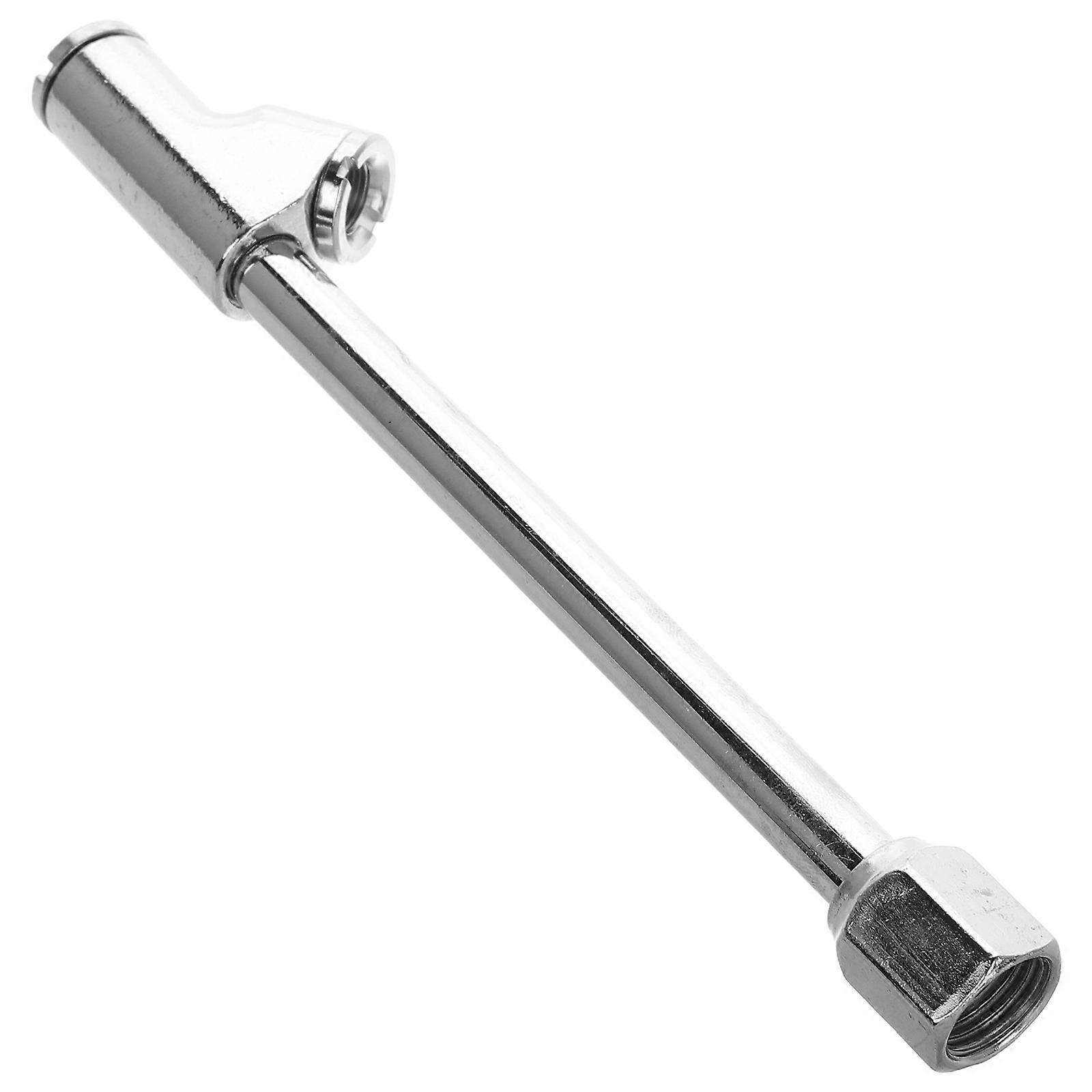 Silver Tire Air Chuck Inflator Tool for Car 2Pcs Air Compressor Accessory