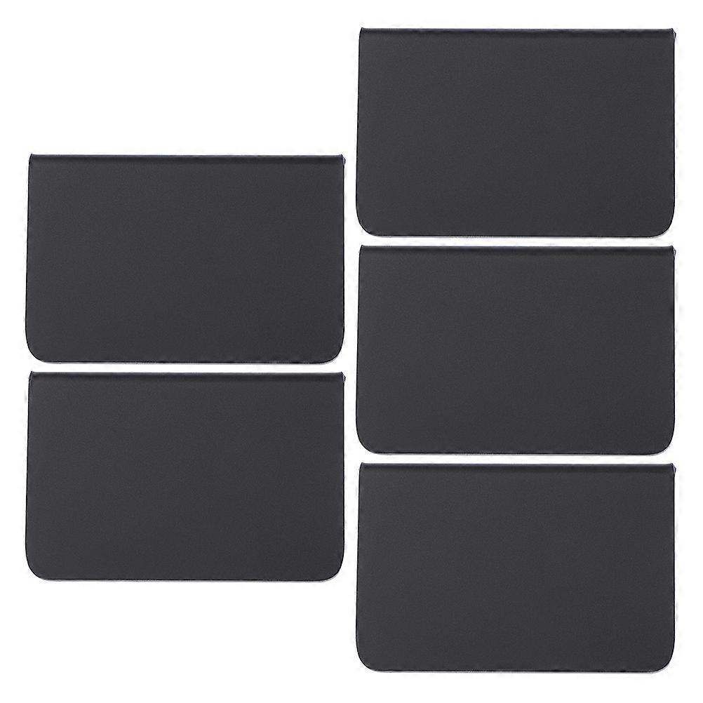 Decorative Acrylic Small Chalkboard For Home Decoration 10 Pcs Black Stylish Design Ideal For Writing Notices Or Messages