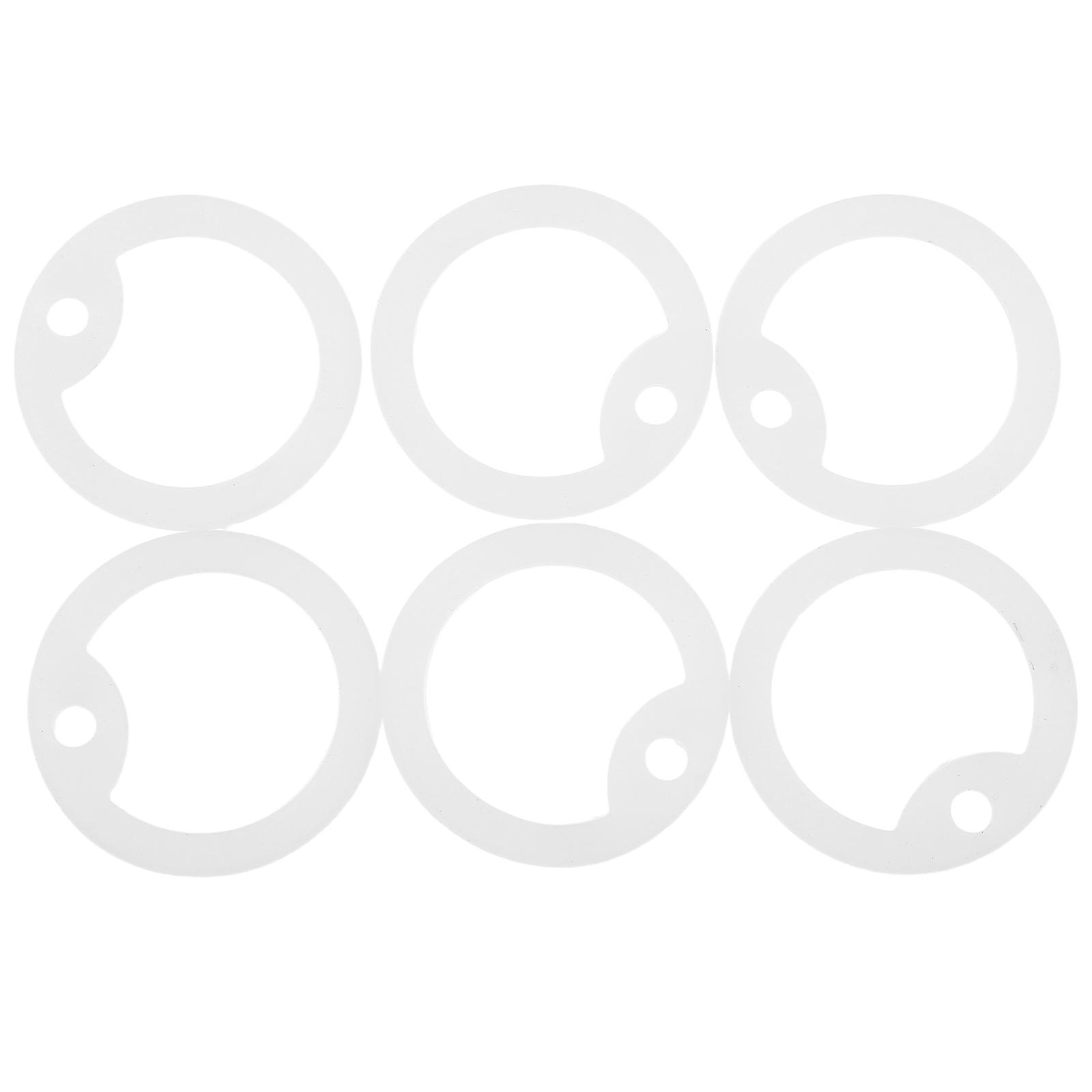 Silent Dog Tag Accessory for Noise Dampening 24Pcs Silicone Green Cases