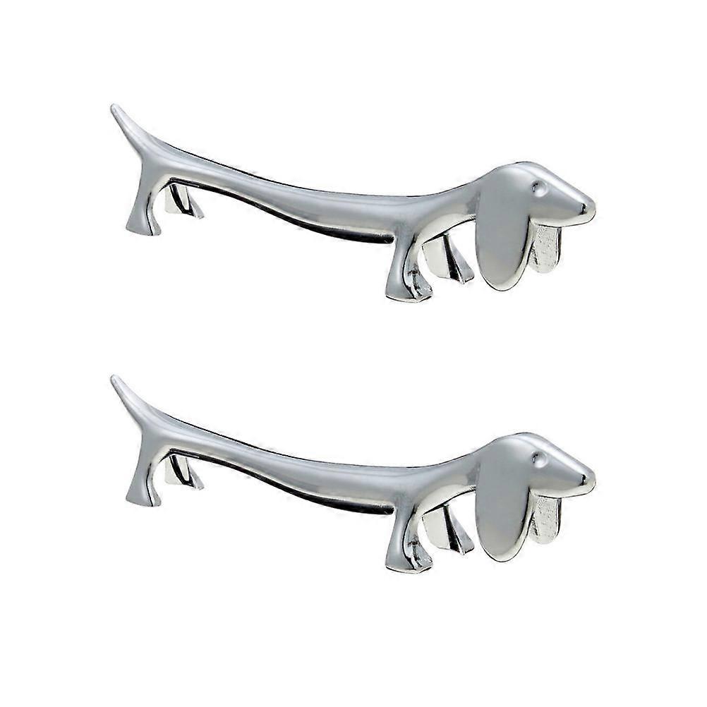 Animal Chopstick Rest Silver Stand for Holding 4Pcs Chopstick Holder Set