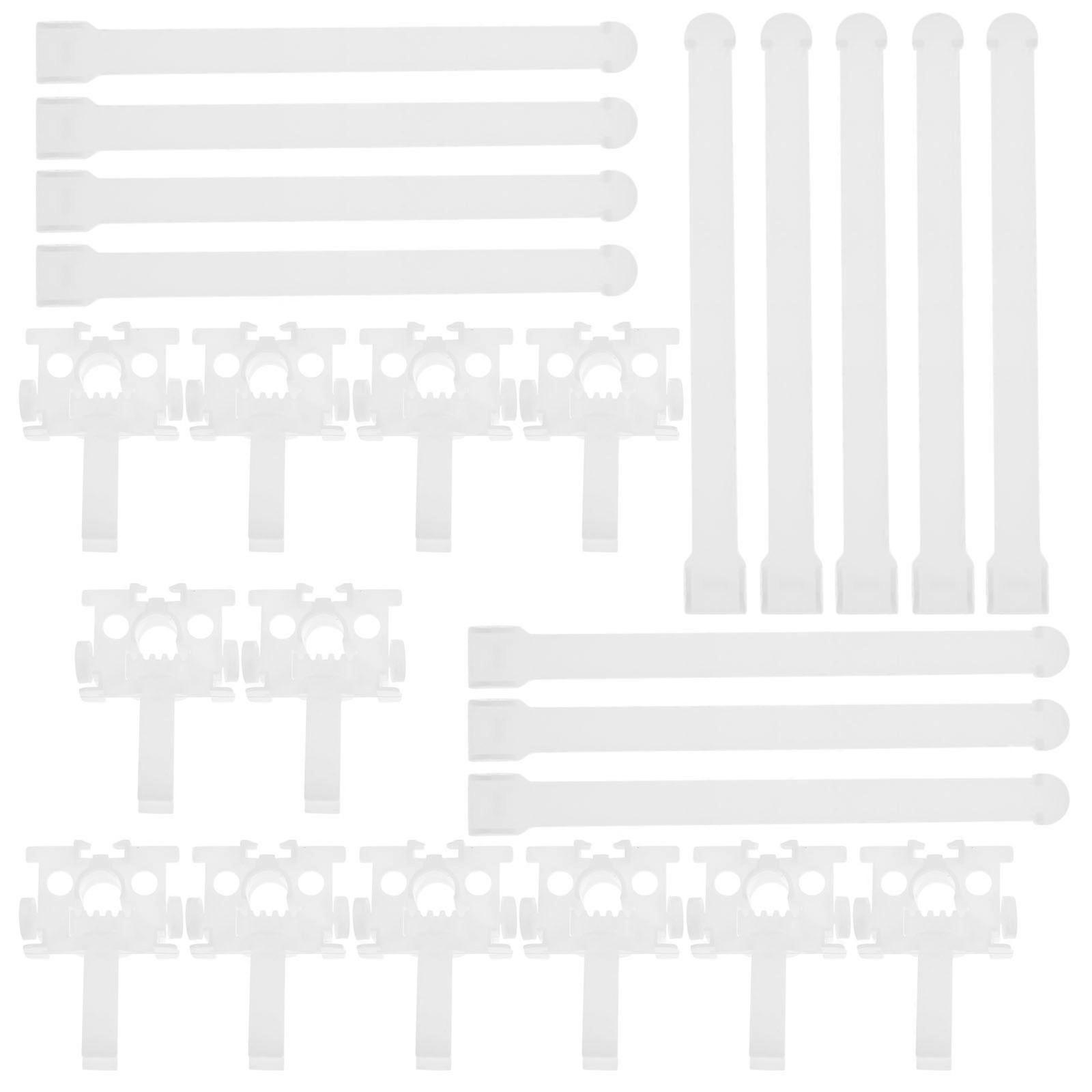 Blind Repair Carrier Vertical Blind Repair Kit with 60Sets for Curtain Fixing