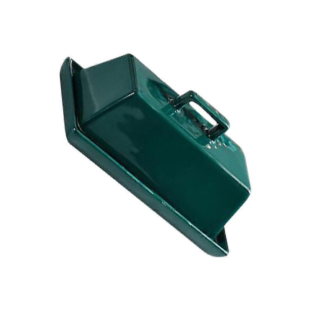 Smooth Ceramic Butter Tray With Air-tightness For Kitchens Green Color 1 Set