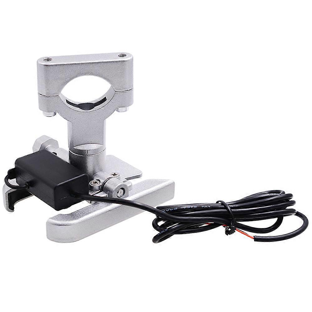 Mobile Phone Stand for Bikes with 2Pcs Fast Charging Motorcycle Holder