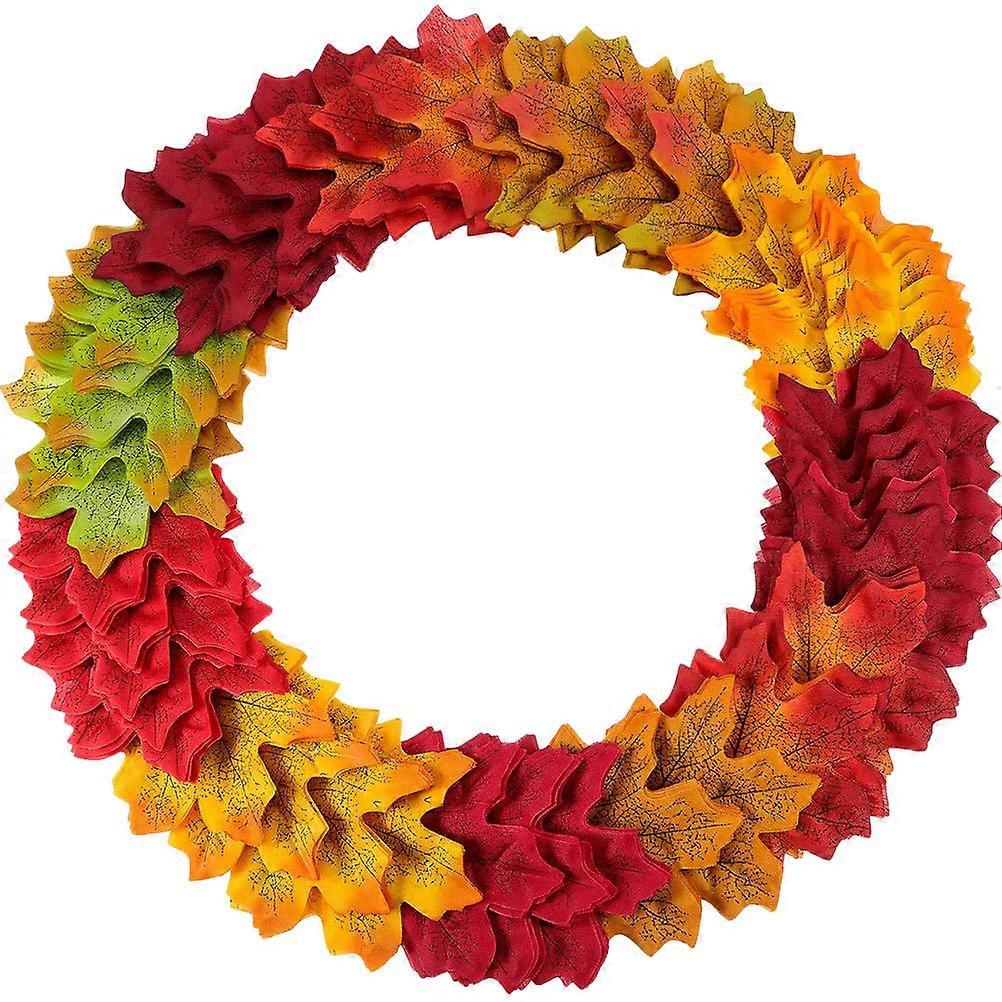 Faux Maple Leaves for Decor Artificial Maple Leaf 600Pcs Assorted Color