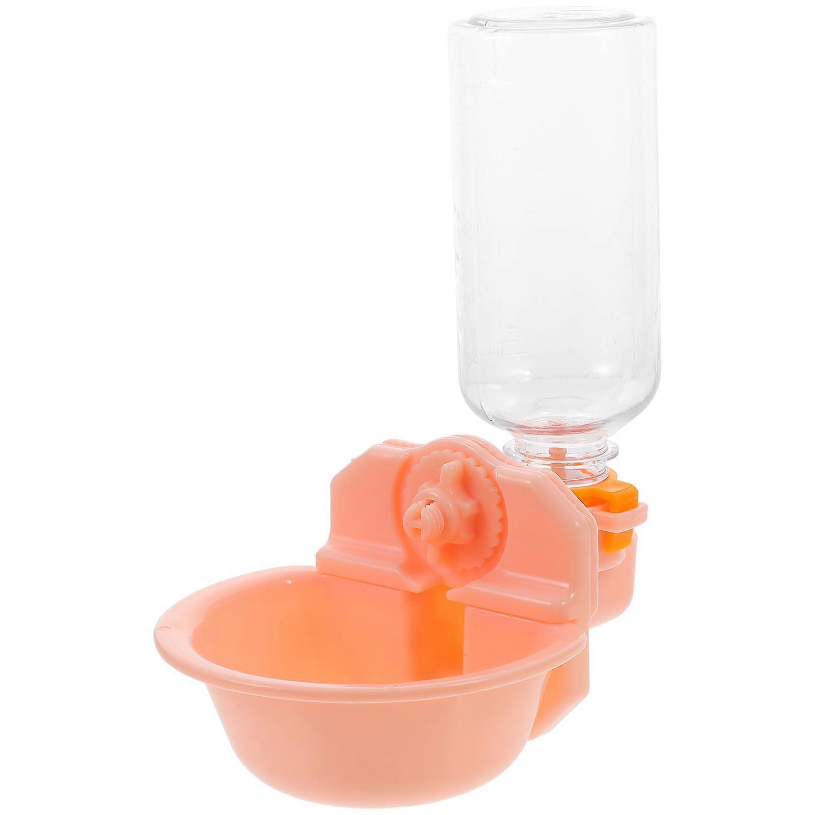 Hanging Drinking Dispenser for Pet Use 1Set Practical Durable Water Bowl