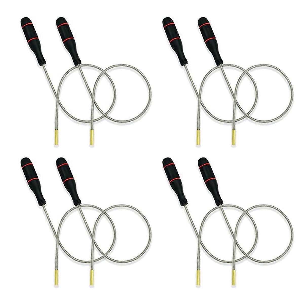 2PCS Flexible Magnetic Pickup Tool, Bendable Magnetic Pickup 2LB