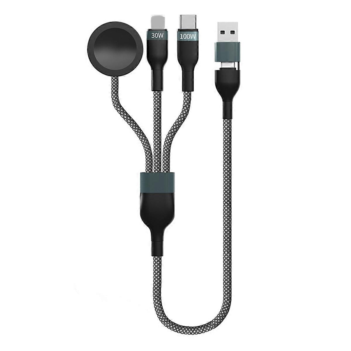 3 in 2 Enhanced Fast USB C Charging Cable for 