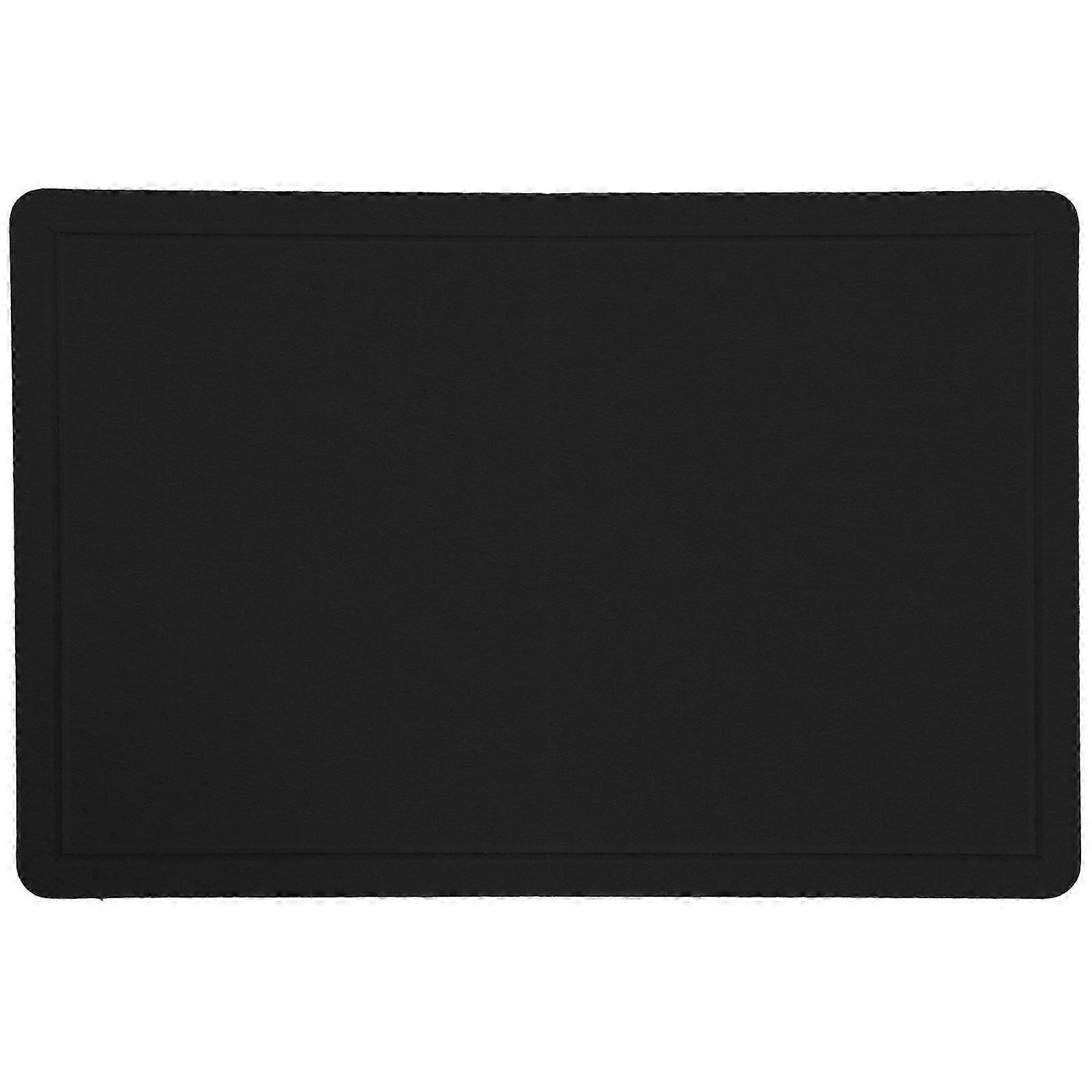 Black Felt Pin Board for Walls, 60x40x0.85cm Home Message Display Bulletin Board, 1 Set