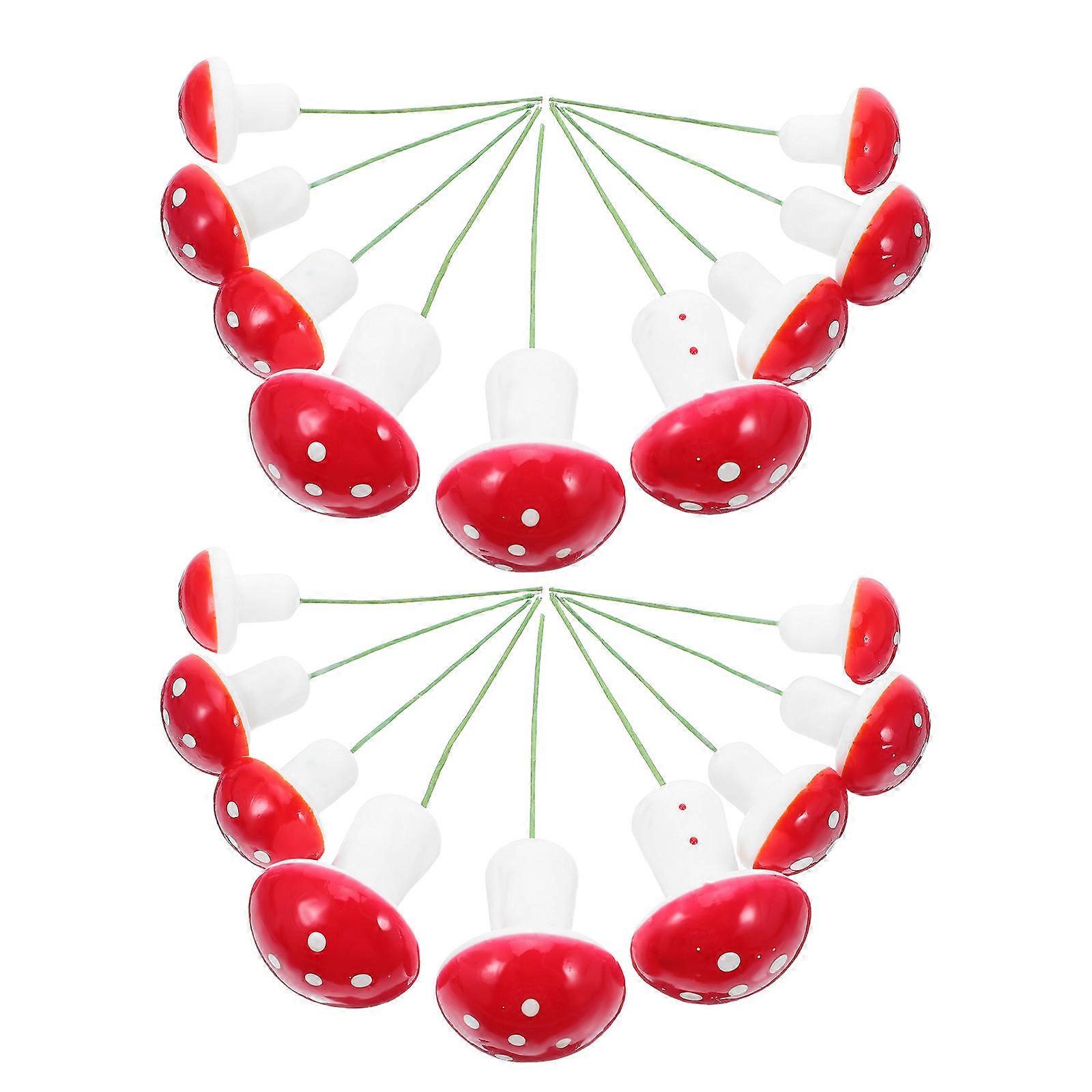 Creative Cupcake Toppers 150 Pcs Playful Mushroom Decorations Ideal For Holiday Gatherings And Themed Parties Enhancing Your Dessert Presentation