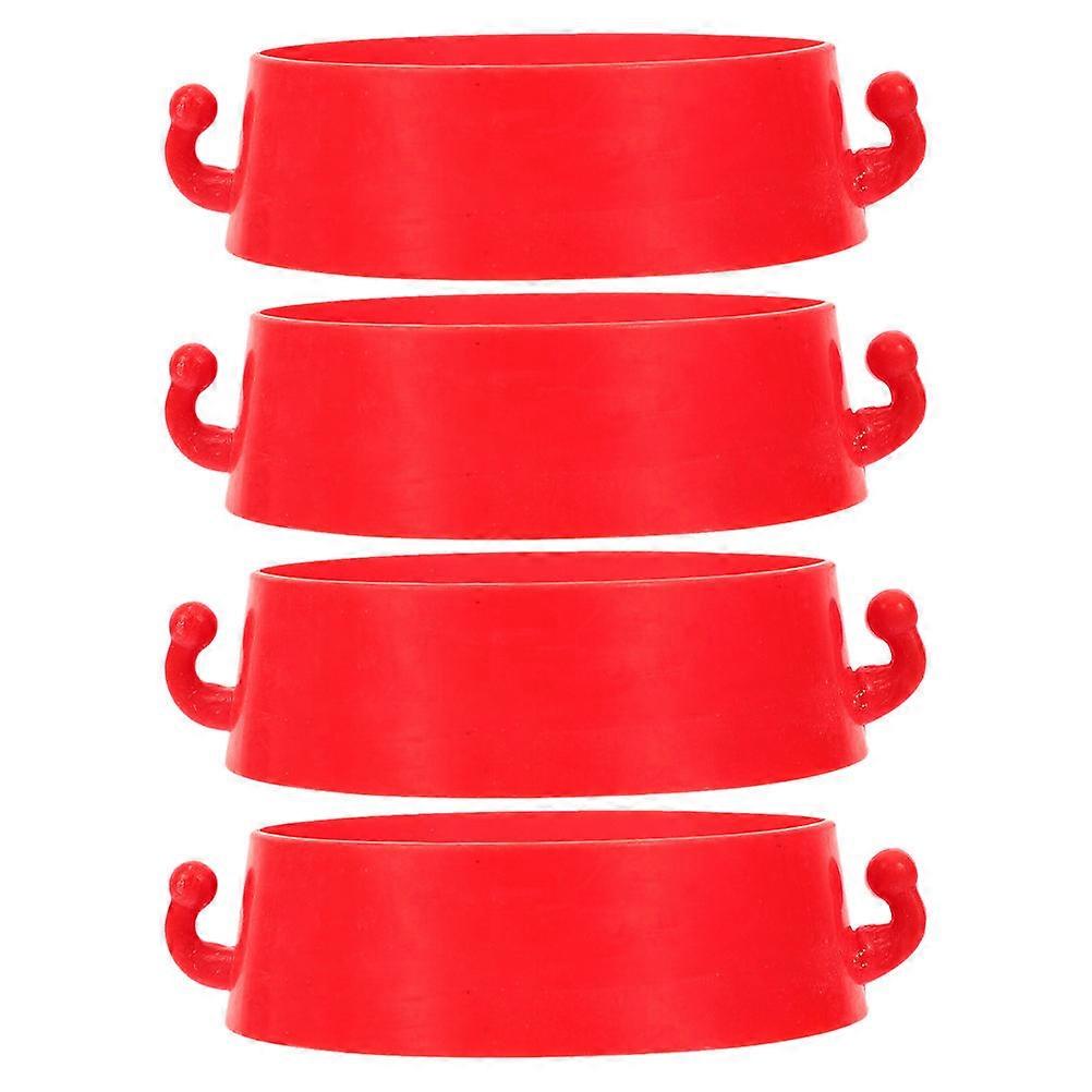 Plastic Traffic Cone Connector Kit for Parking Management 20Pcs