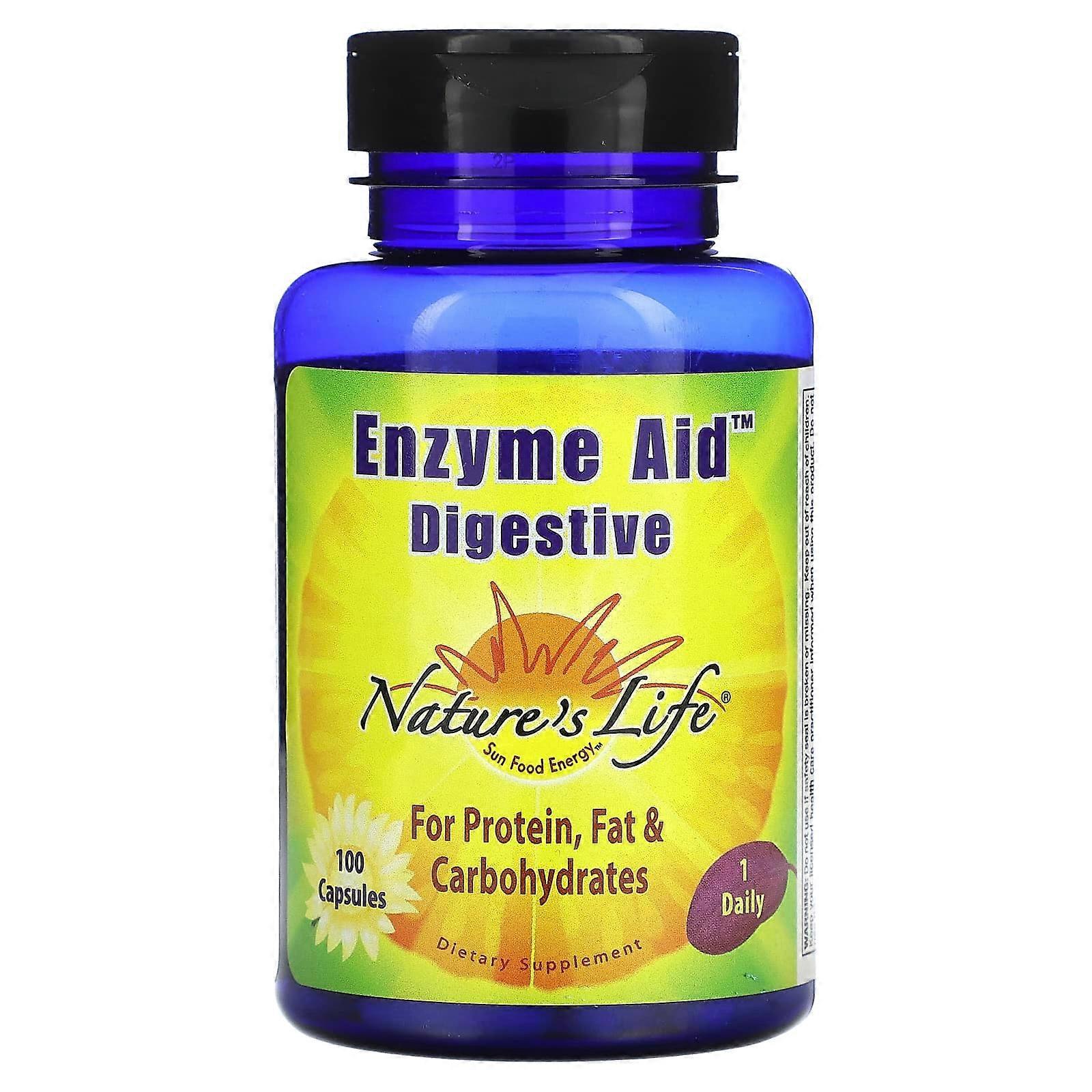 Enzyme Aid, Digestive, 100 Capsules
