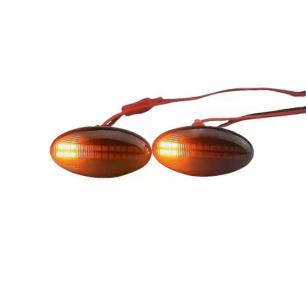 Side Marker Light Dynamic LED Turn Signal Flashing For Peugeot 307 206 607 407 1007 107 207 Partner Expert Indicator Lamp