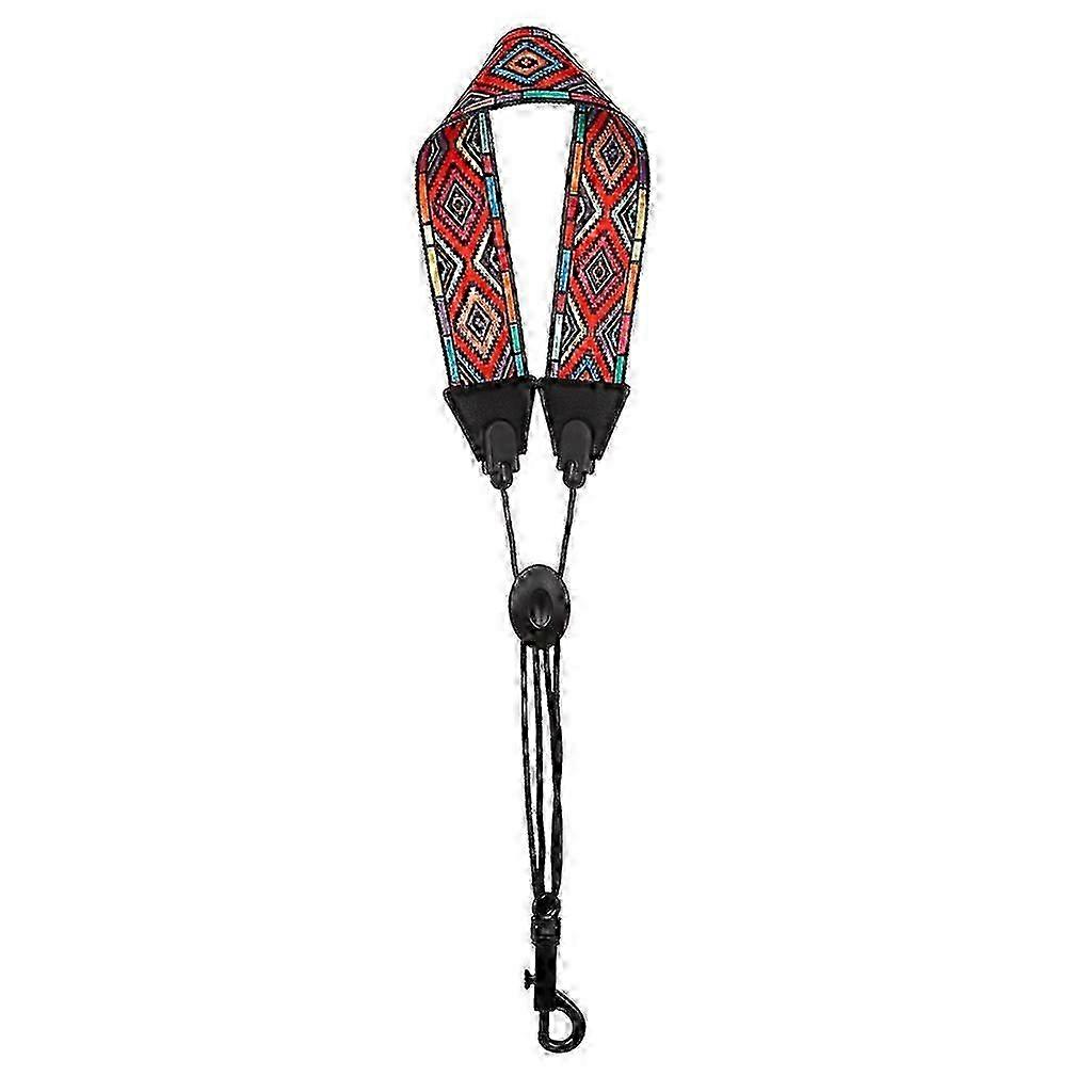 サックスレザーパッド入りサックスネックストラップアルトテナーバリトンソプラノ用