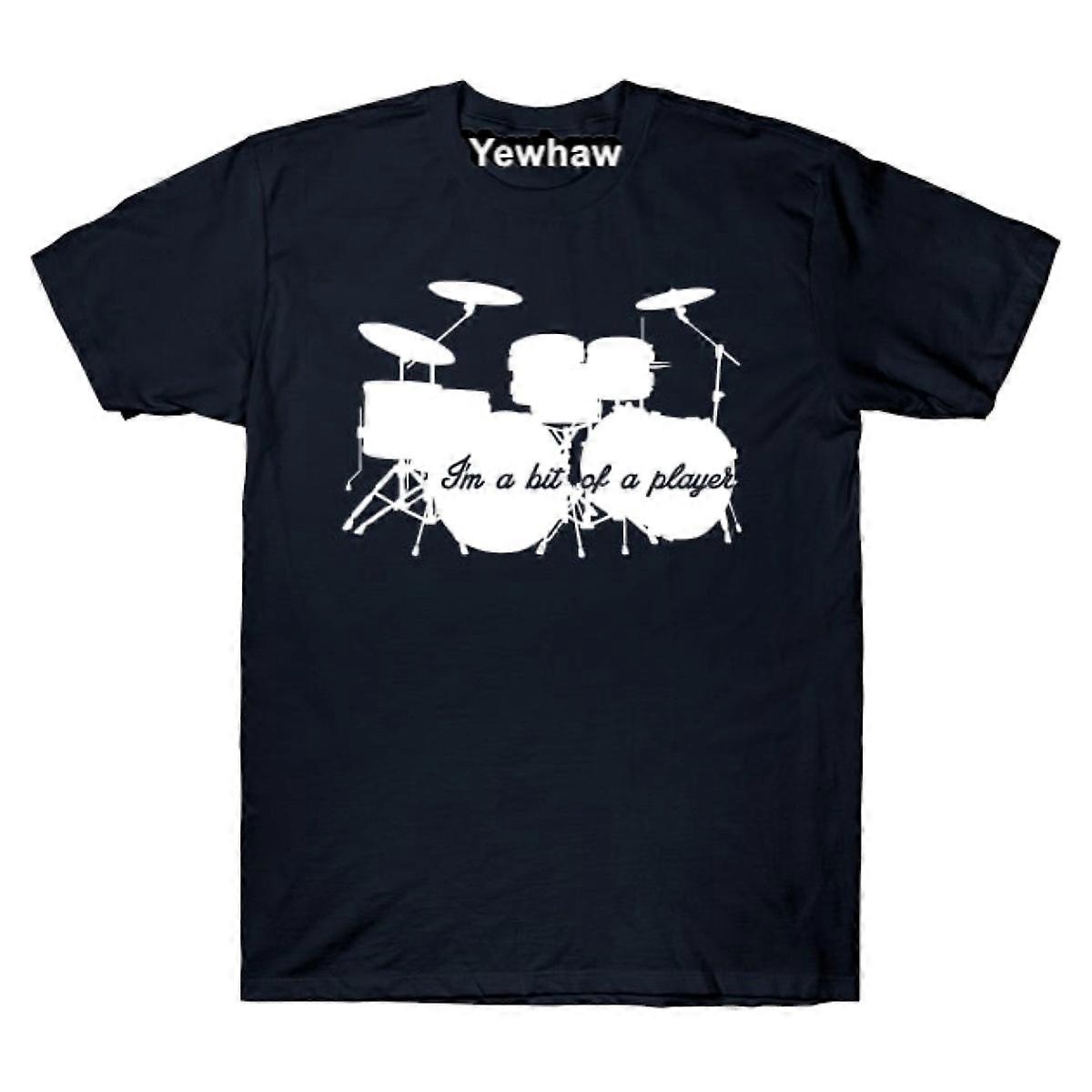 Ich bin ein bisschen ein Spieler T-shirt Drums Tee