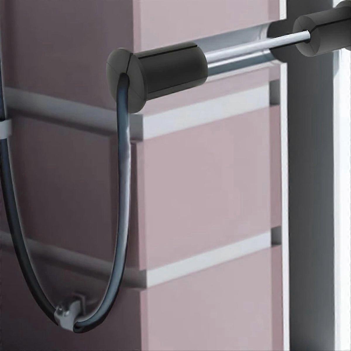 4PCS Cable Routing Kit 1 Inch Wall Pass Through for Starlink Black