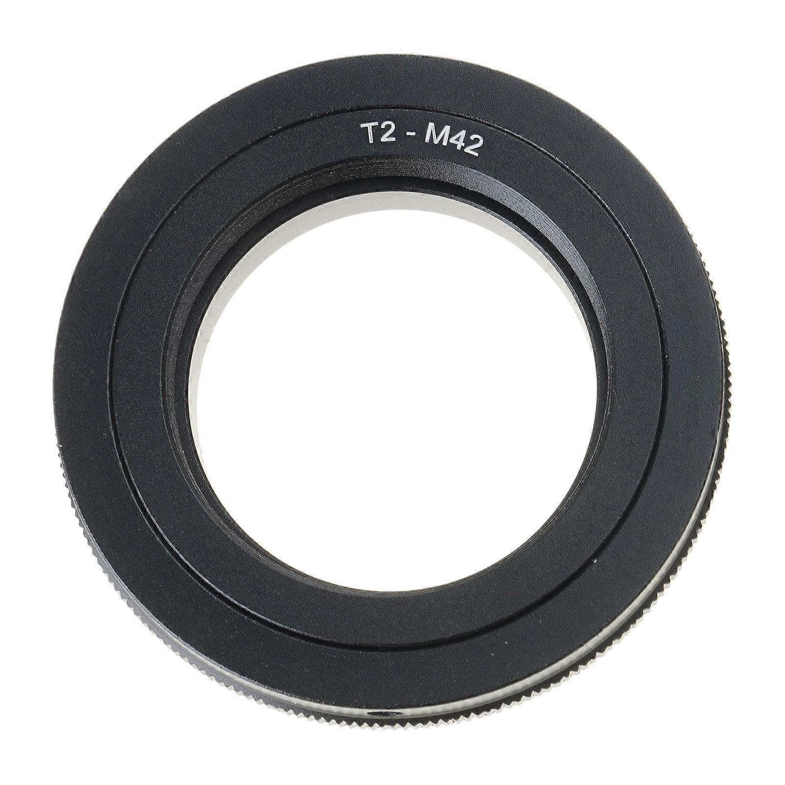 T2 Mount Telescope Lens Adapter Ring T2 Telescopic Lens/Folding Lens to M42 Screw Body M42x0.75 Thread Adapter Ring Multicolor
