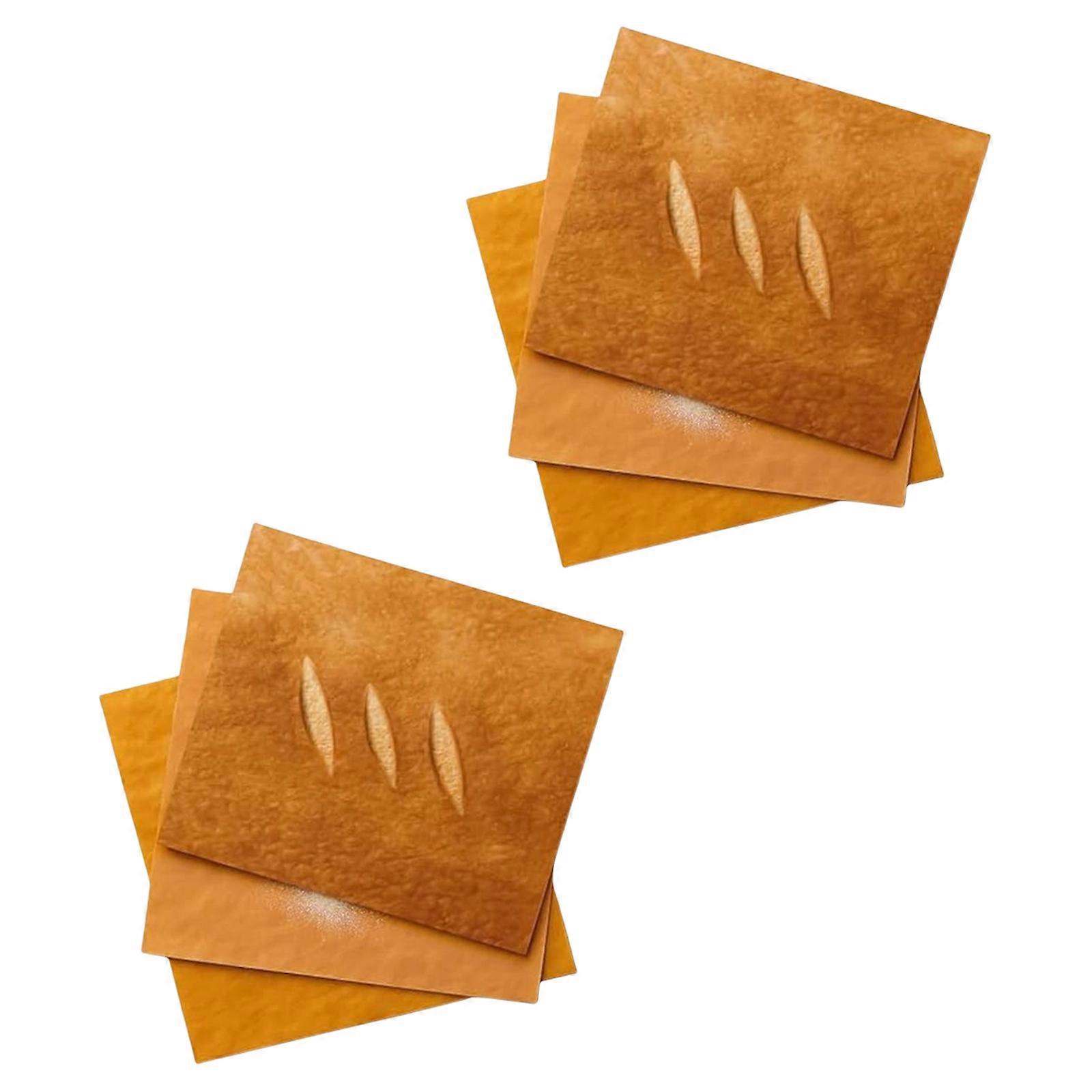 6/10Pcs Whimsical Pastry Themed Wrapping Sheets Sturdy Quality Paper Multiple Occasion Use Weddings Valentines Crafting Multicolor