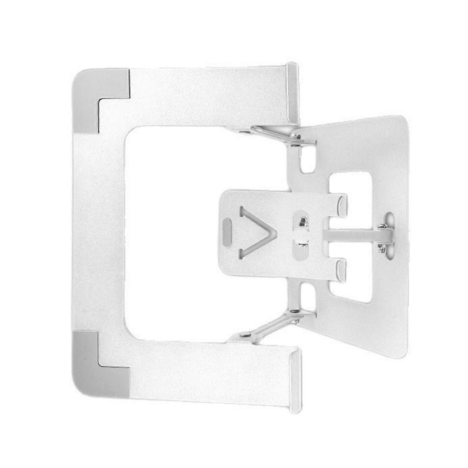 Foldable Computer Stand Adjustable Height Tablets Holder Bracket Ergonomic For Laptops Tablets Phones Lightweighted  White