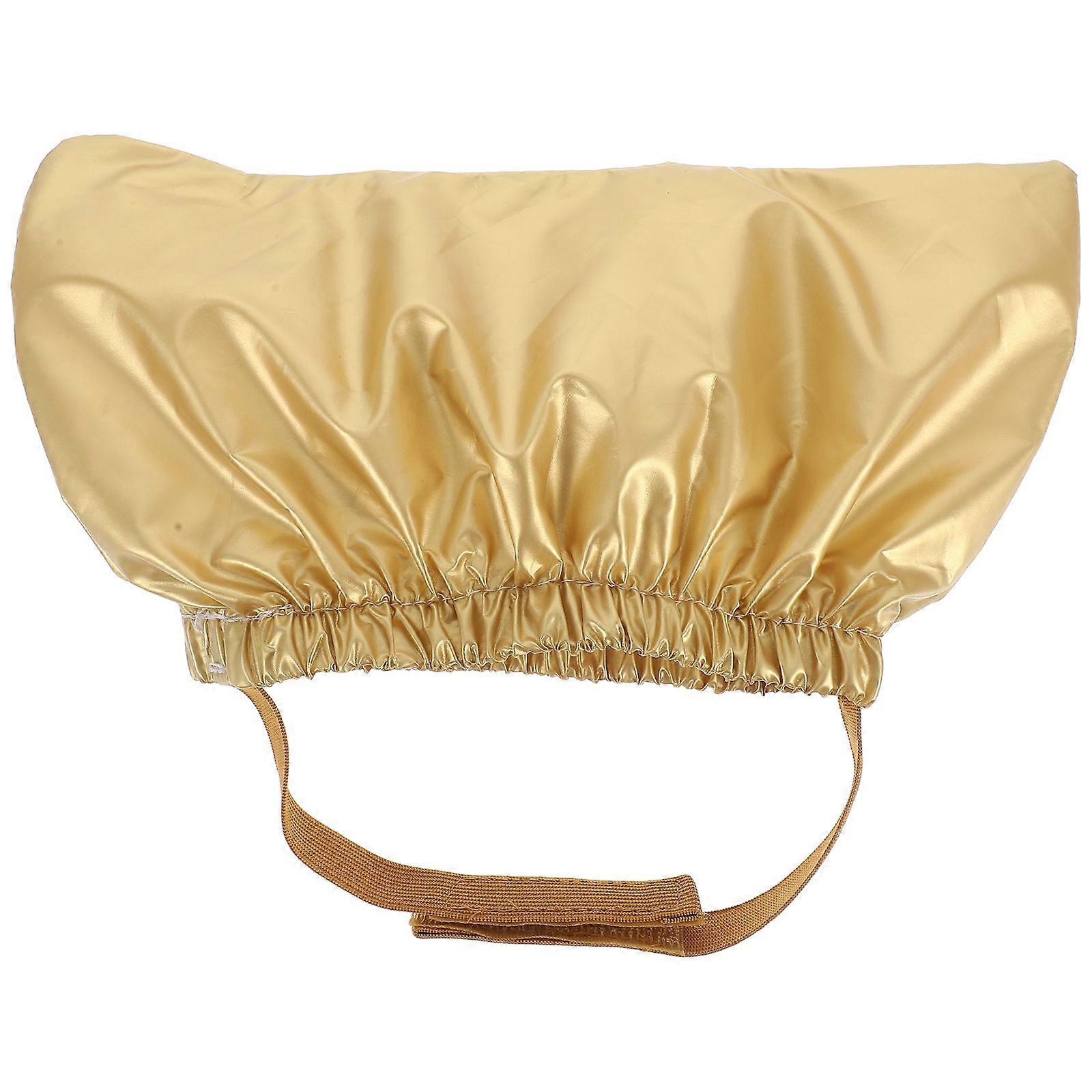 Pet Shower Cap Reusable Puppy Shower Hat Ear Cover with Adjustable Fixed Strap