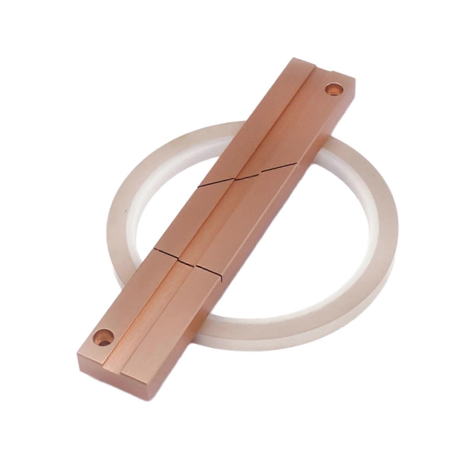 Professional Splicing Block for Revoxsonido 1/4 10Inch Open Reel to Reel Tape Media Achieve Leading Splicing Tape Multicolor