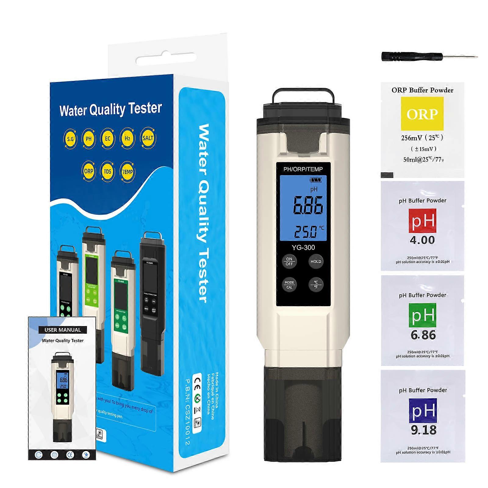 Handheld Water Analysis Meter With Functionality For Accurate Temp Testing Multicolor