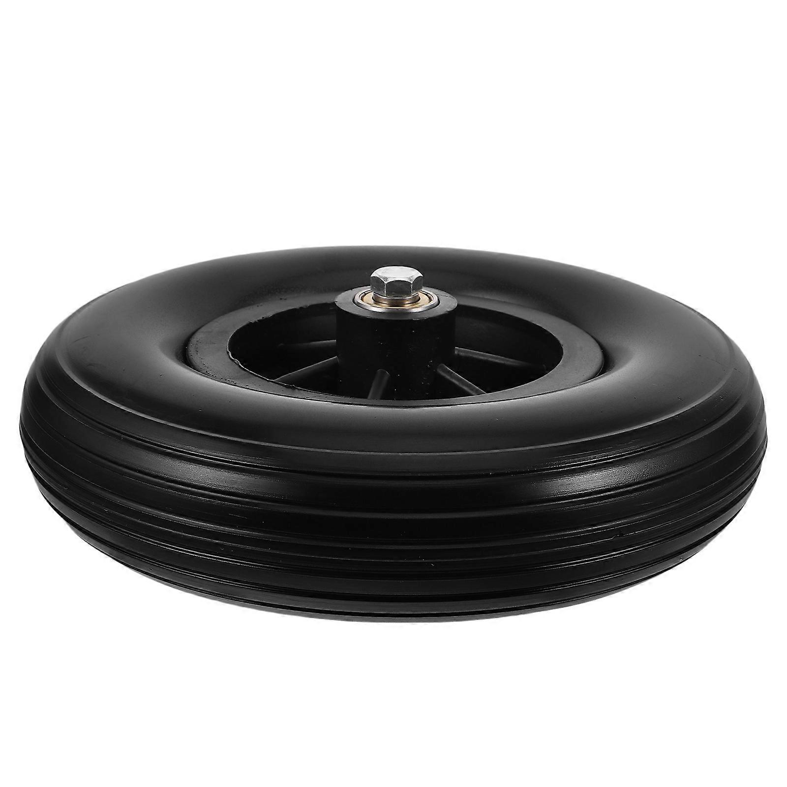 Solid PU Wheelchair Front Wheels for Power Wheelchair 8 Inch Replacement