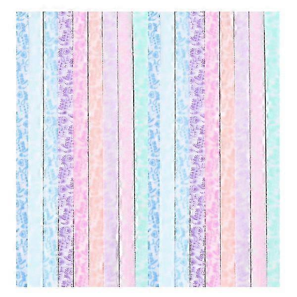 300 pcs Origami Star Folding Papers Glow In The Dark Lumious Star Papers for DIY Crafts (random color)