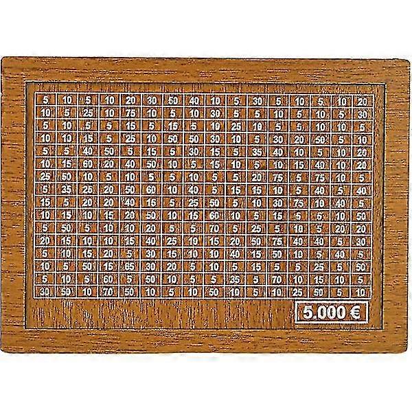 Piggy Bank (4 Sizes) - Reusable Money Box with Savings Goals and Numbers to Tick Off