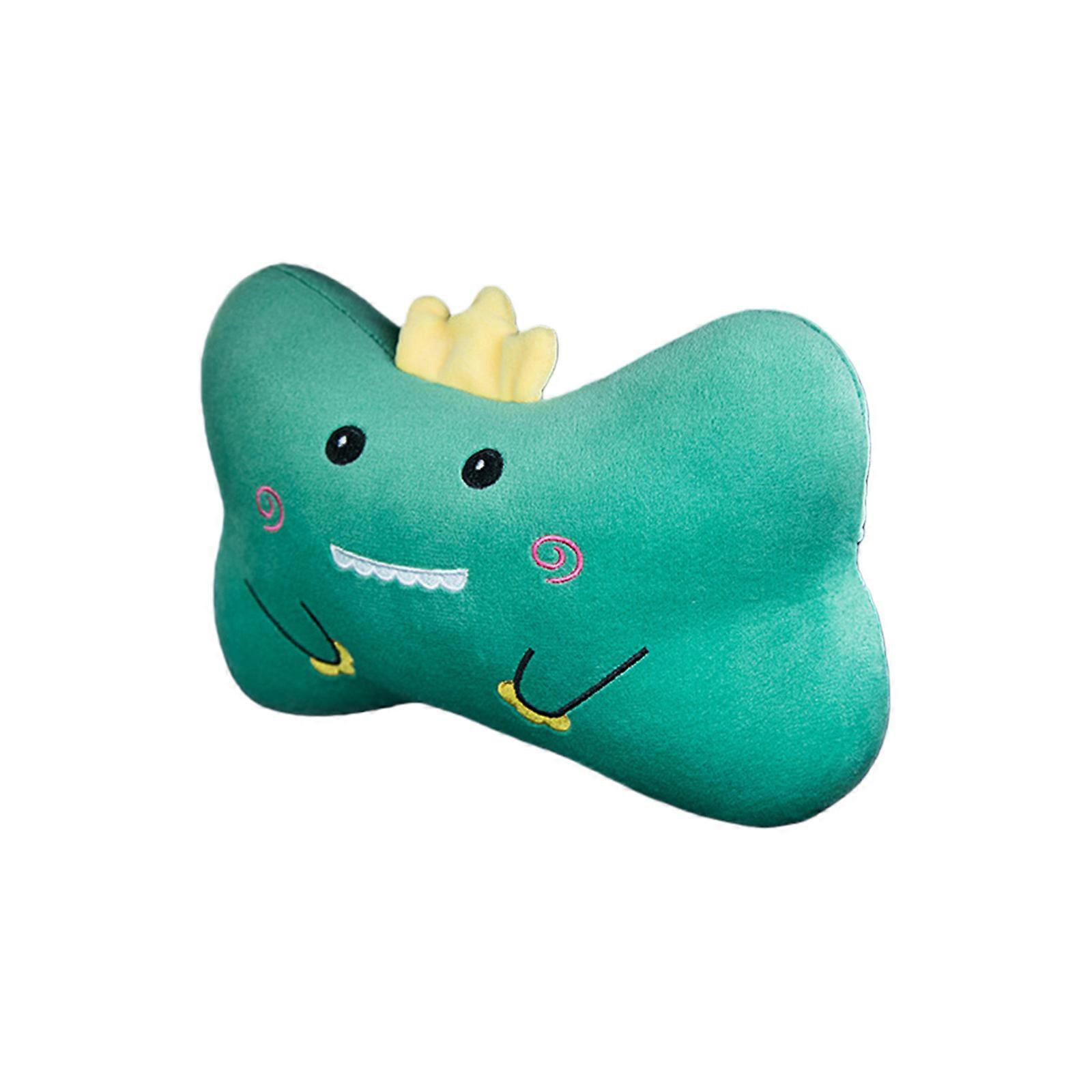 Ergonomic Car Neck Pillow Temperature Regulating Fabric Fanciful Cartoon Shape Vehicle Headrest for Long Drives  5