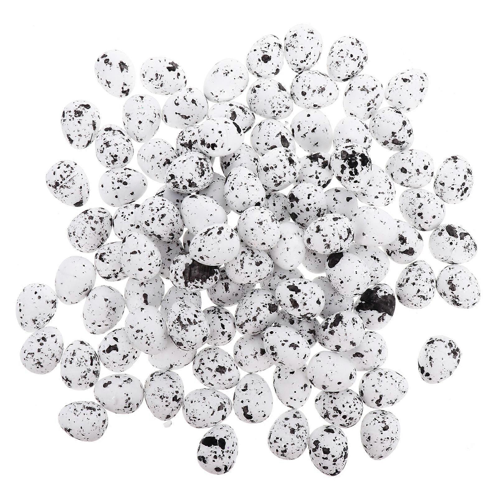 100pcs Funny Easter DIY Eggs Eggs Easter Simulation Eggs Kids DIY Eggs