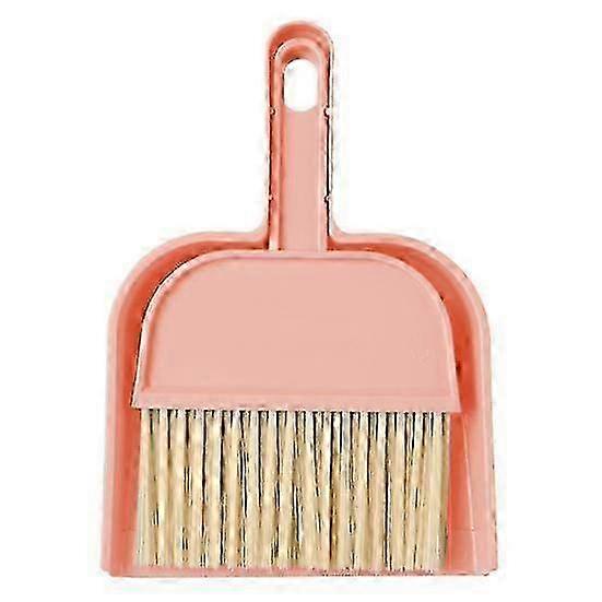 m Small Broom with Dustpan Set Handle Countertop Soft Bristles Handheld with Mini Dust Pan