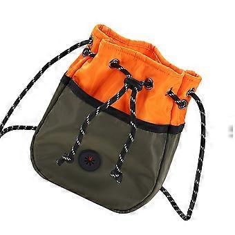 Water Resistant Dog Treat Bag Drawstring Treat Pouch for Training and Outdoor Activity for Dog Treat and Poop Bag  Purple
