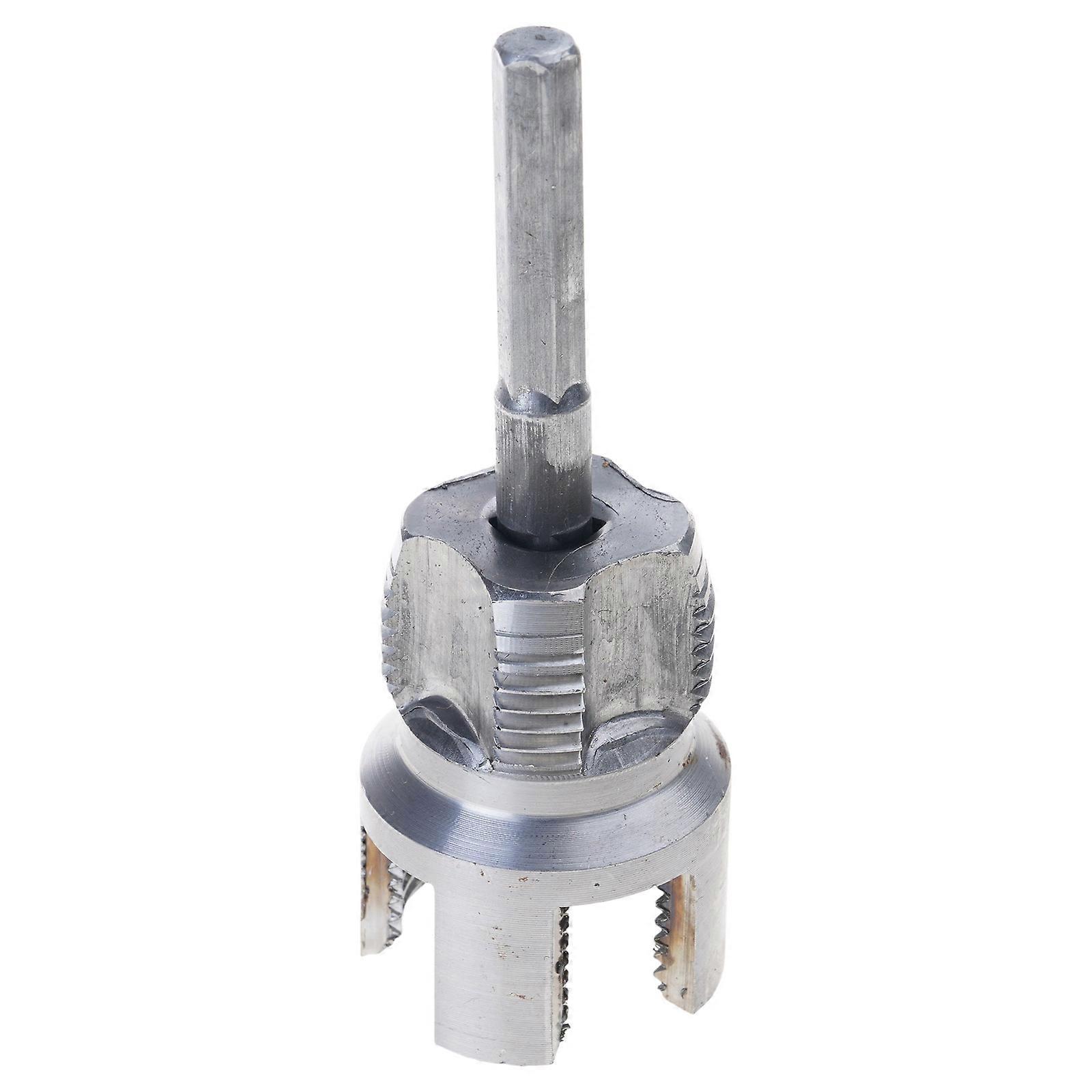 Double Purpose Threading Cutter For Pipes Internal External Thread Carbon Steel Construction Lightweight 170g Easy To Carry Multicolor