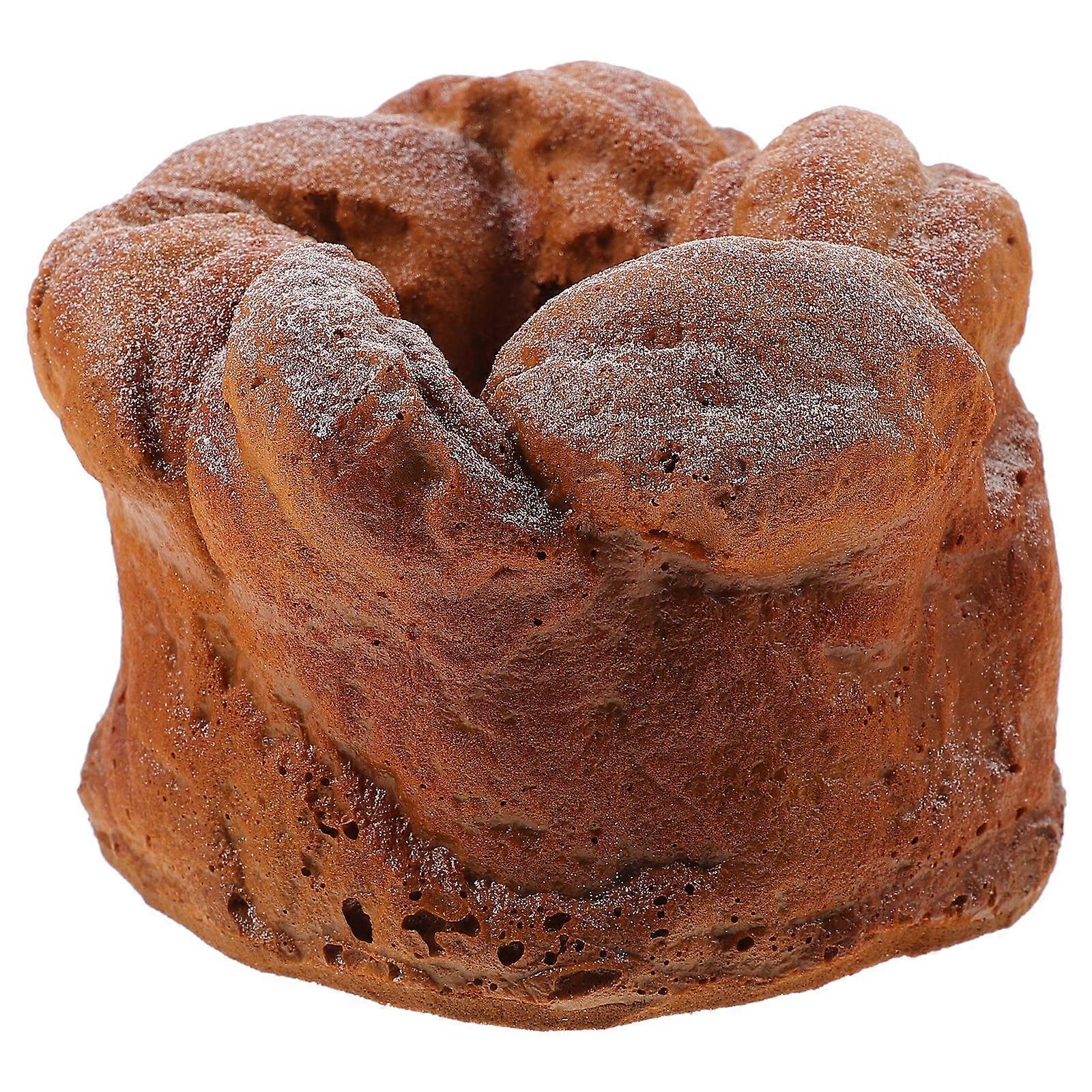 Faux Bread Artificial Bread Model for Decor Light Brown PU Display Prop