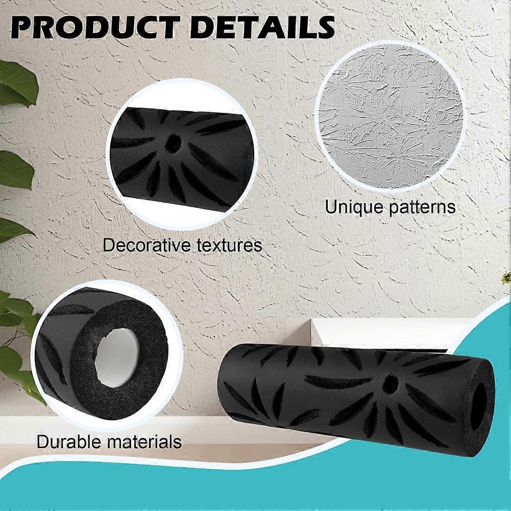 Pattern Drywall Texture Roller, 9-Inch, Paint Roller for Walls and Ceilings
