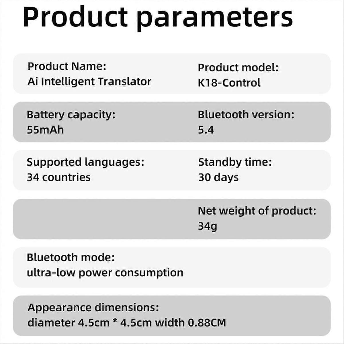 AI Intelligent Translator -Platform Portable Interpreter