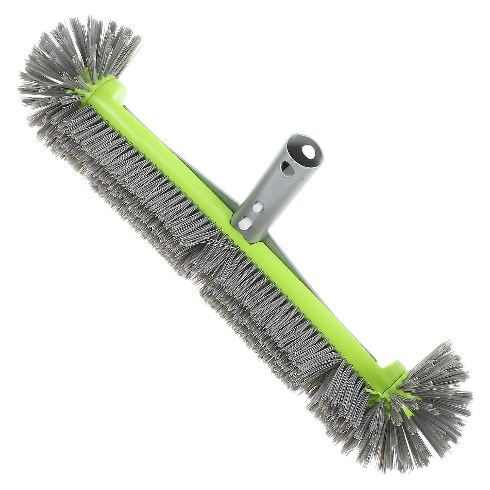 Heavy Duty Swimming Pool Brush Head with Dense Bristles for Walls, Tiles, Corners and Steps