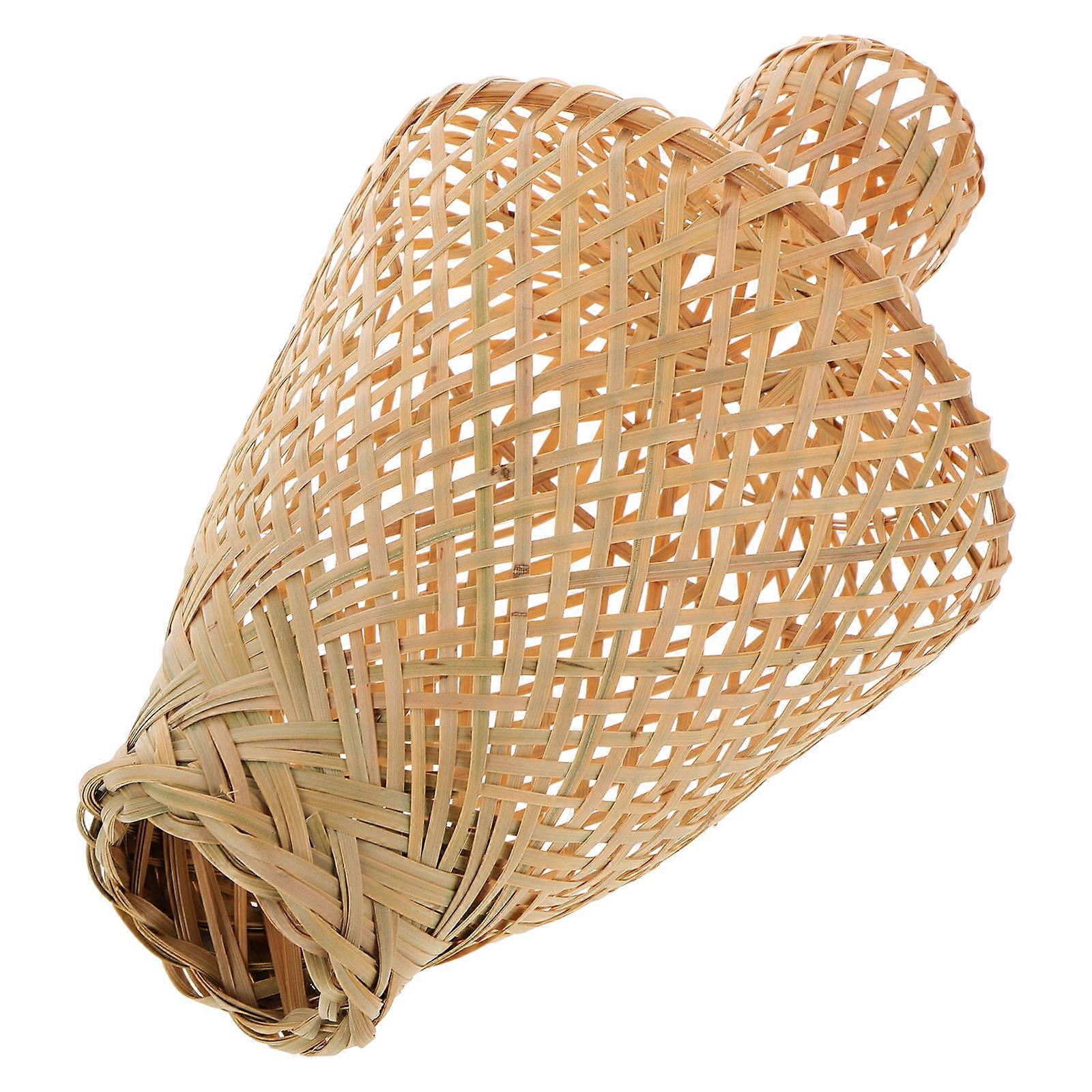 Bamboo Light Cover Wicker Lampshade Lantern for Home