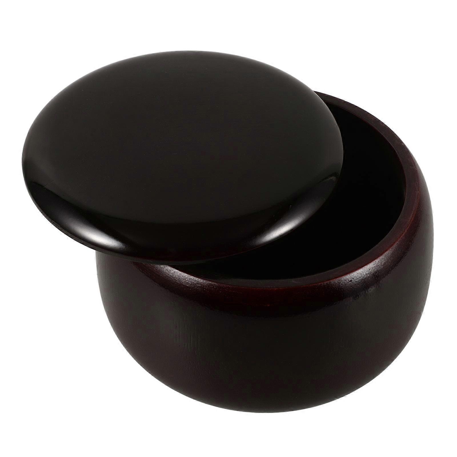 Go Game Wooden Go Game Pieces Holder Bowl for Elegant Design