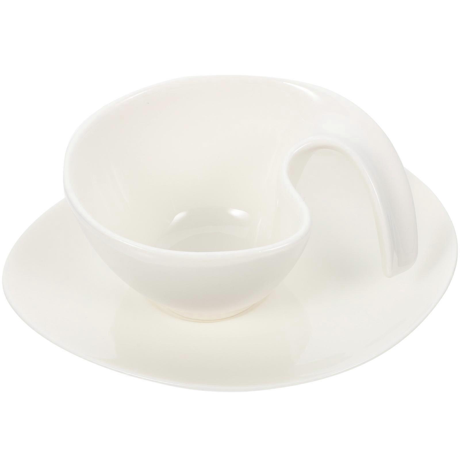 Practical Tea Container Set For Restaurant And Home Use With Simple Design And Ceramic Material In White Color 3Set