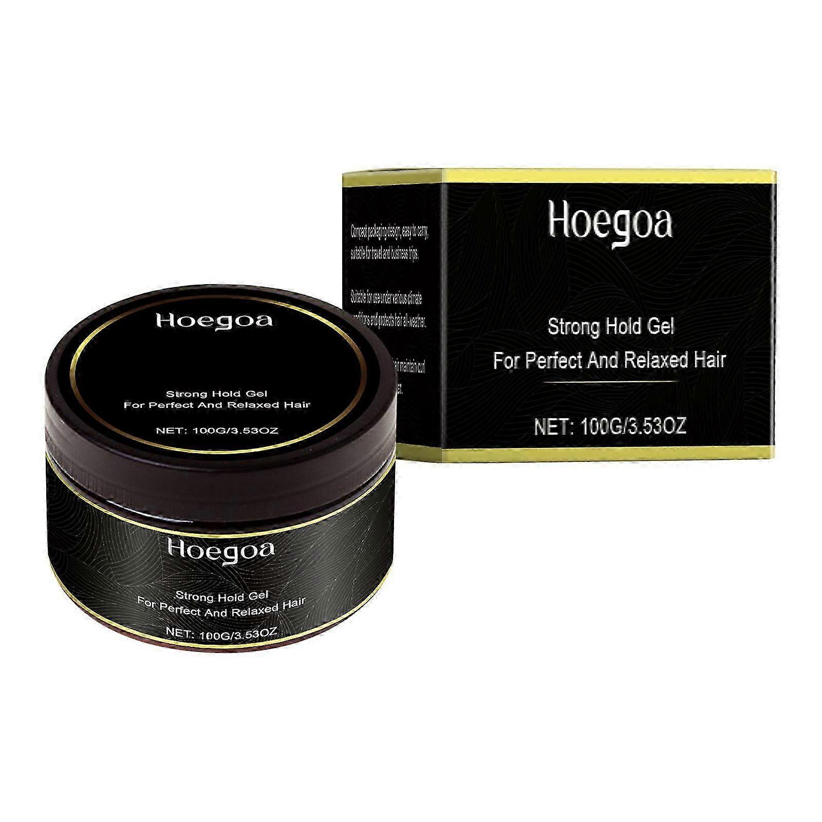 Moisturizing Curl Gel with Jojoba Oil & Ginseng  Long-Lasting, Nourishing, Easy to Style