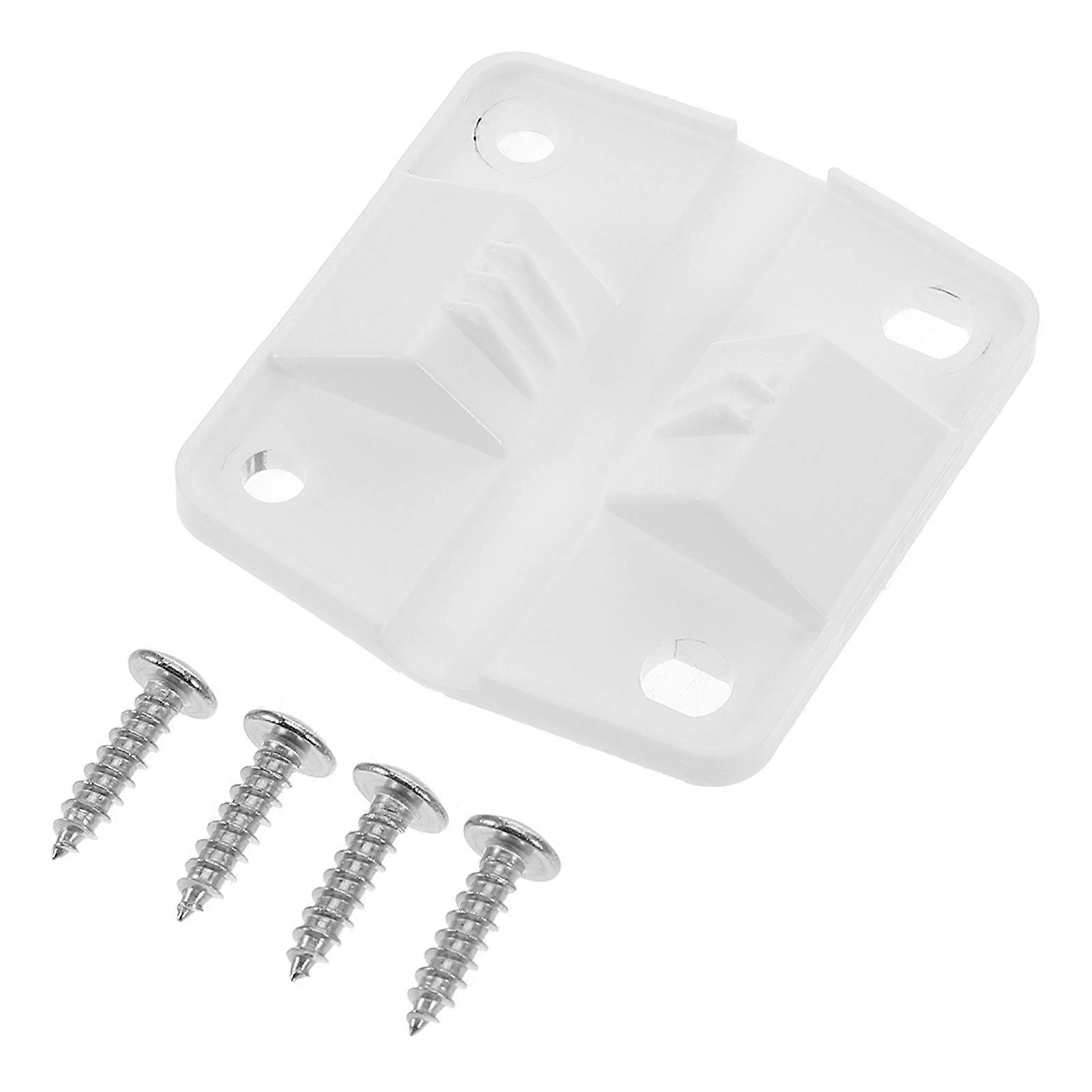 Cooler Box Hinges Durable Plastic Hinges with Screws for Cooler Replacement 1Set