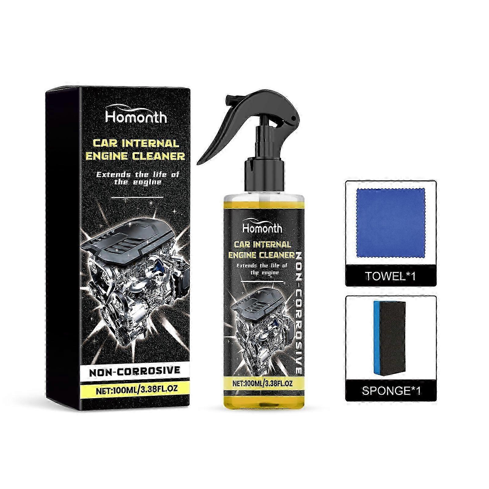 Powerful Car Engine Cleaner - Deep Decontamination, Lubrication & Rust Prevention