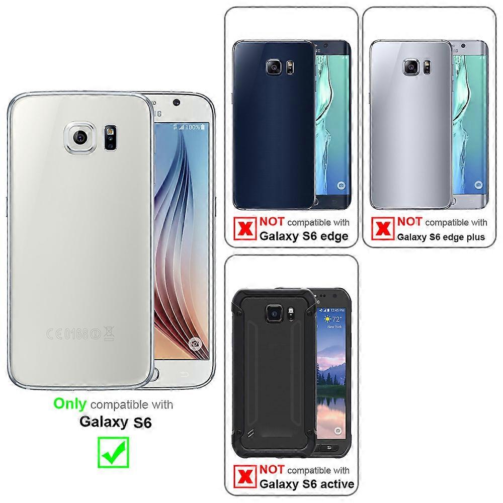 Samsung Galaxy S6 Προστατευτική Θήκη TPU Case - Brushed Design