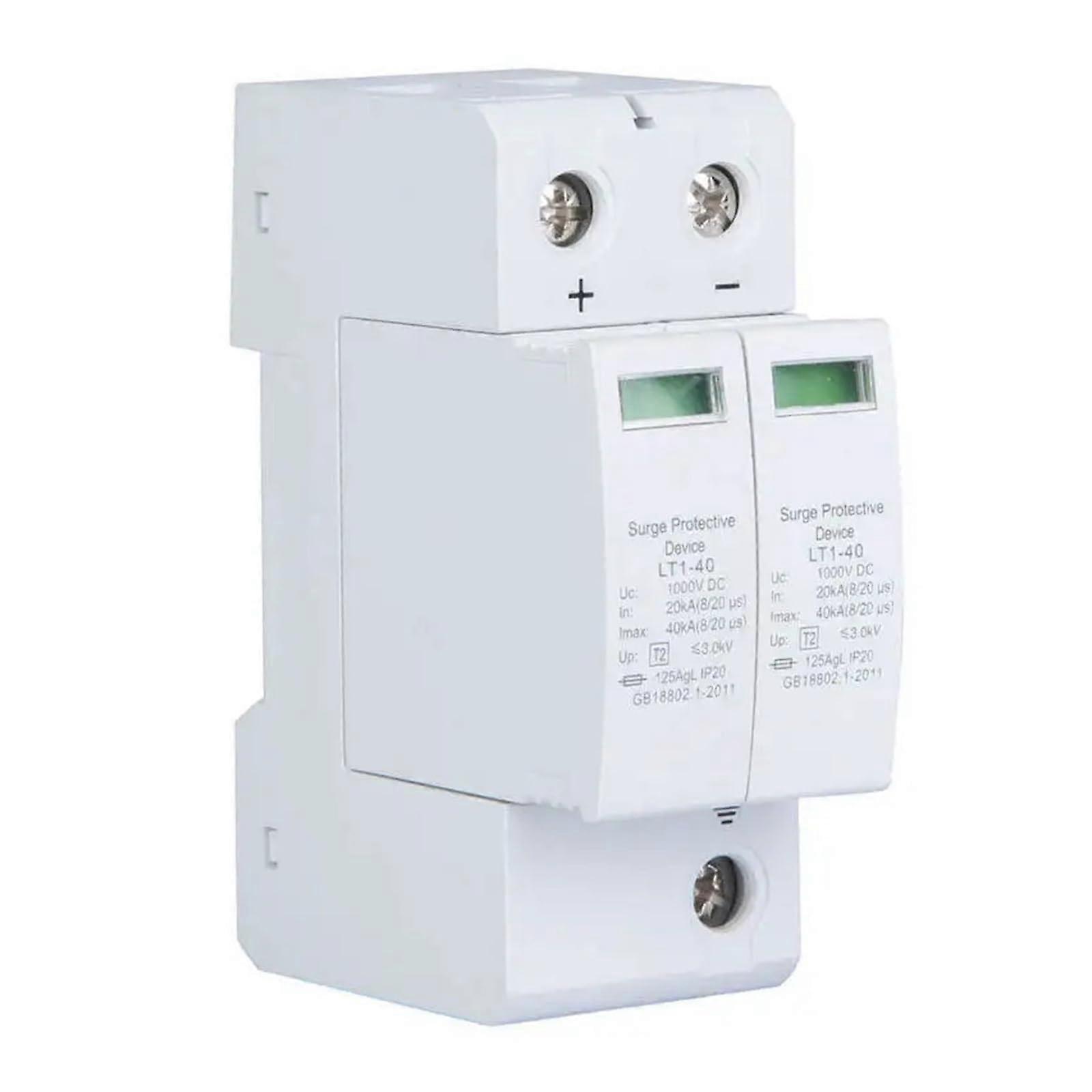 Surge Protector 2P40KA DC Photovoltaic Low Voltage Surge Arrester for MultiDevice Protection