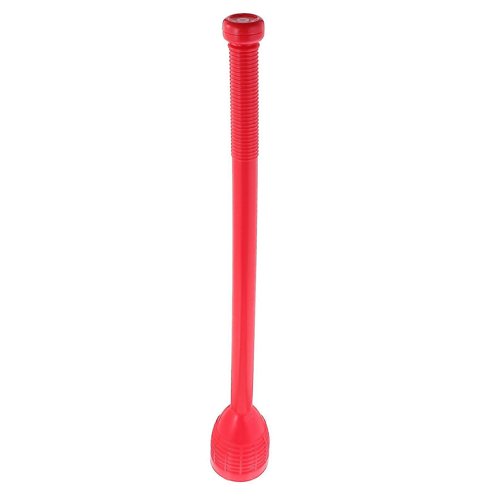 Red Stick for Playing Plastic Tool 1Pcs