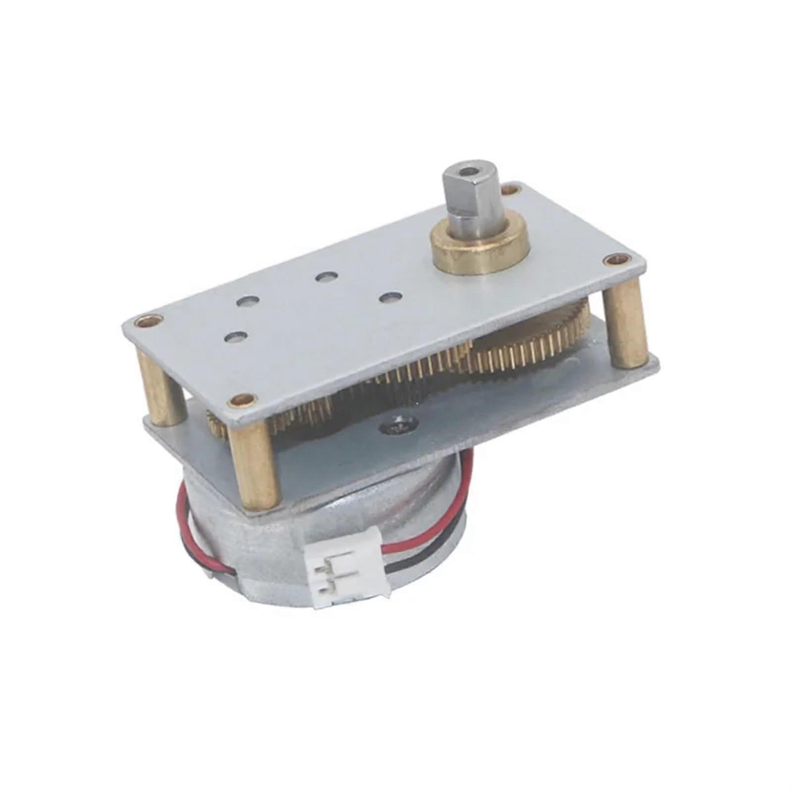 ZB4124-300 Valve Metal Gear Micro Motor 6V 27RPM High Torque Gear Motor for Robotics and DIY Projects