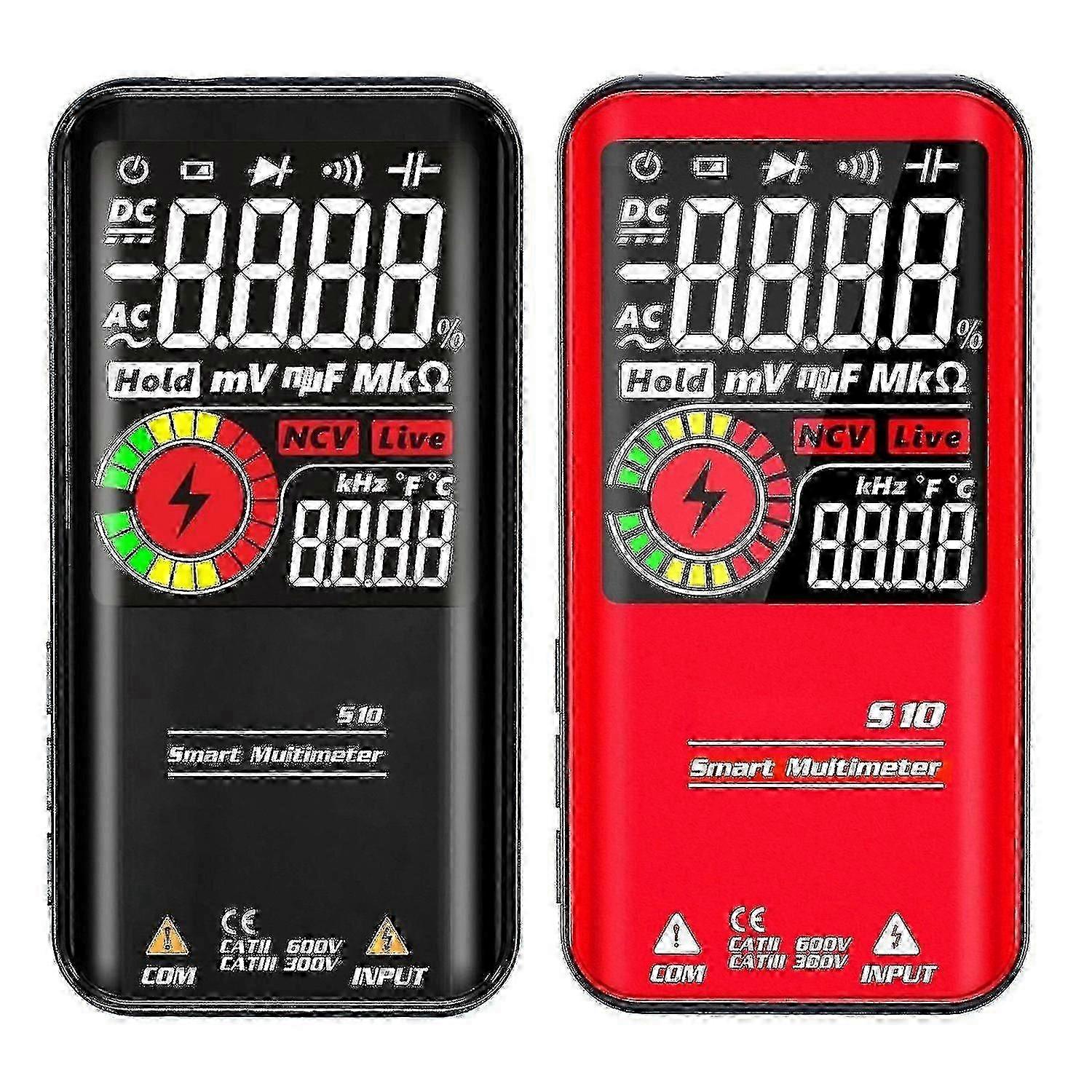 Bside S11 Intelligent 9999 Counts Multimeter Digital Lcd Display Rechargeable Universal Meter Ac/dc Voltmeter Ohmmeter Test Resistance Capacitance Fre